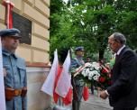 Uroczyste odsłonięcie tablicy upamiętniającej Przemyskie Orlęta 