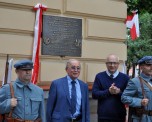 Uroczyste odsłonięcie tablicy upamiętniającej Przemyskie Orlęta 