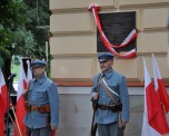 Uroczyste odsłonięcie tablicy upamiętniającej Przemyskie Orlęta 