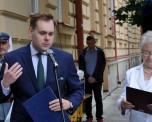 Uroczyste odsłonięcie tablicy upamiętniającej Przemyskie Orlęta 