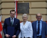 Uroczyste odsłonięcie tablicy upamiętniającej Przemyskie Orlęta 