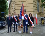 Uroczyste odsłonięcie tablicy upamiętniającej Przemyskie Orlęta 