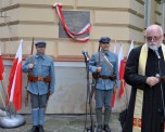 Uroczyste odsłonięcie tablicy upamiętniającej Przemyskie Orlęta 