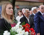 Uroczyste odsłonięcie tablicy upamiętniającej Przemyskie Orlęta 