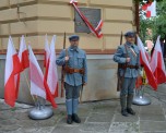 Uroczyste odsłonięcie tablicy upamiętniającej Przemyskie Orlęta 