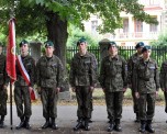 Uroczyste odsłonięcie tablicy upamiętniającej Przemyskie Orlęta 