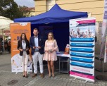 Prezentacja stoiska firmowego podczas Przemyskiego Święta Ulic