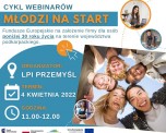 Lokalny Punkt Infmacyjny Funduszy Europejskich w Przemyślu zaprasza na webinarium z cyklu „Młodzi na start – Fundusze Europejskie na założenie firmy dla osób poniżej 30 roku życia na terenie województwa podkarpackiego”