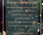 Zdrowych i radosnych Świąt Bożego Narodzenia
